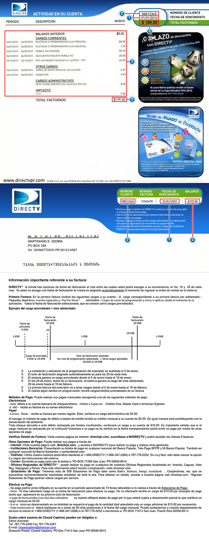 Explicativo de factura